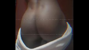 Moreno novinho rebolando de toalha (bunda gostosa)