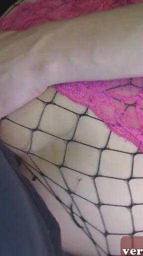 Captivating moment from "German amateur homemade anal creampie sex date with teen shemale"