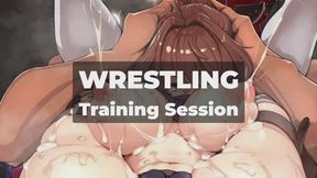 Wrestling . Horny Training Session