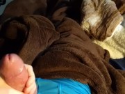 Big and Veiny. Morning jackoff.
