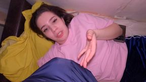 Stepsister Fights Boredom with Her Pussy