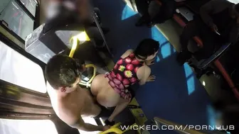 Aria Alexander Fucks a Stranger on a Crowded Bus