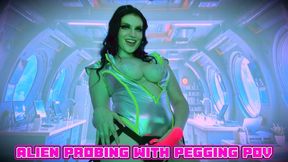 Alien's Probing with Pegging POV