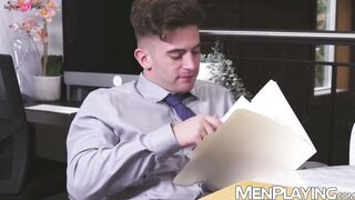 BBC hunk Braxton Cruz stuffs Trevor Brooks asshole with his hard tool