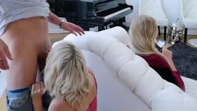 Step moms gotta be deaf.