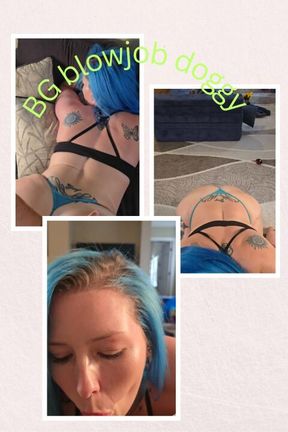 BG Blowjob and doggy fuck