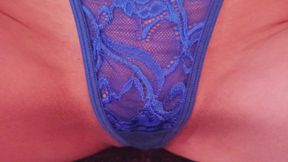 Close-up female masturbation with squirting