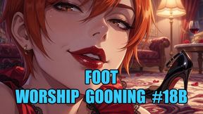 Foot Worship Gooning #18B: Sole Overload Mind Fuck (Animated)