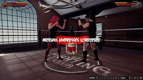 Artemis VS LordJerle (Naked Fighter 3D)