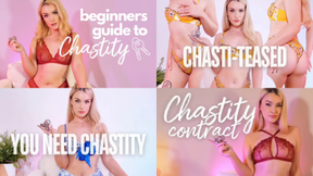 FIRST TIME CHASTITY COLLECTION!- The Ultimate Guide to Chastity For Goddess Lucie