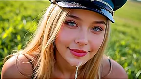 Blonde Soldiers Savor Steaming Blowjob Fun with Sensual Moans