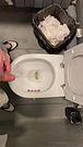 Pissing in a bar after beer with an uncut cock POV