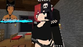 The Jenny mod Fapcraft Minecraft - Ellie being the true Goth girl we want and see her getting fucked