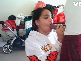 ROMANCE FAIL BLOWJOB GOES LEFT LARGE RAMROD SUCK AND GULP COARSE