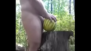 Watermelon fuck