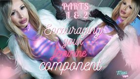 Encouraging Your Feminine Component: PART I & II