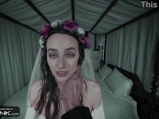 VR Conk: Hot Brunette hair Bangs with the Vampire in Cosplay