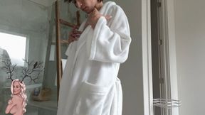 Oil Rub, Soapy Shower, and Soaking Wet Dildo Fuck