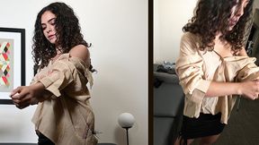 💋try=on🩱 haul👗 with 👚jules 👡full scene🥾