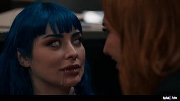 Wild lesbian sex compilation with messy action