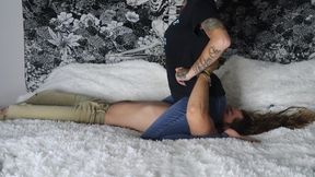 Nattie Sits on My Face in Jeans
