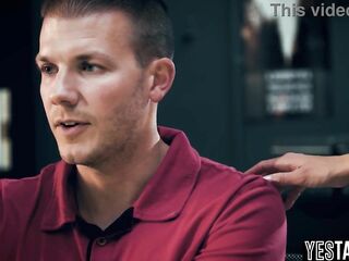 Despairing Oriental mother I'd like to fuck teacher gets pounded and bred by a large shlong dude in her office