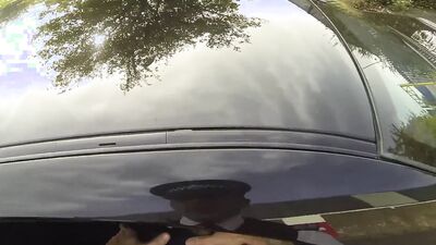 Uniformed Police Officer fucks her over the bonnet of his Police Car - Fake Cop