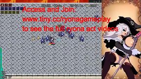 Pretty female soldiers in hentai ryona sex with men in gsenka act hentai game new gameplay
