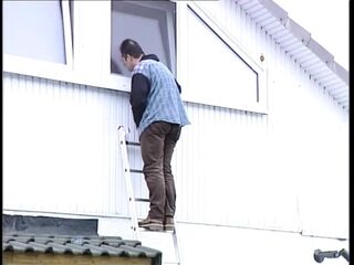 Breasty Lewd Housewife Was Very Gratified When His Spouse Given a Hard Screw