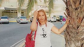 Lucky Guy Gets Gina Halime On The Street And They End Up Fucking