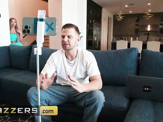 BRAZZERS - Breasty Hayley Davies Makes Celibacy Impossible For Vince With Her Tempting, Wicked Defiance