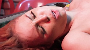 Fucking on the pool table of a bar