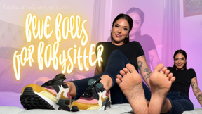 Blue Balls for Babysitter