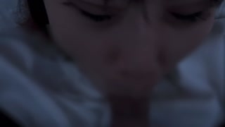 Facesitting blowjob and gokkun