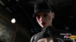 VR Nexus-3 Ashfall — Taryn the shemale hunter takes her prize in ruined US bunker