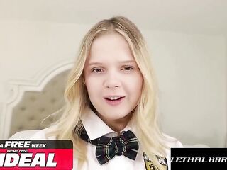 LETHAL HARDCORE - Tiny Coco Lovelock Fucked Unfathomable by Mature Mans Thick Shlong