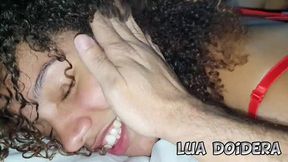 pedi pro meu marido jr doidera me castiga ele me algemou, me bateu, eu chorei e fiquei com a buceta toda melada