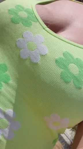 Flashing Pussy in Public