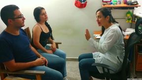 Hand Over Mouth and Duct Tape Therapy for Nagging Couple!