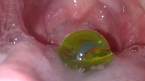 Marbles in the mouth, marbles in the mouth and stomach - Full screen Total Vore 1080HD