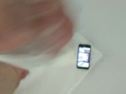 Watching hentai while masturbating futabu