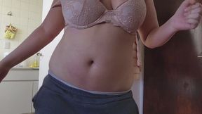 Belly Magic Gone Wrong – I Drank a Green Potion and Can't Stop Dancing! Uncontrollable Belly Moves, Fat Stomach Focus