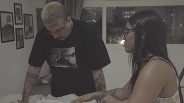 Bastidores do filme "Corretores"com a gostosa Bruna Paz