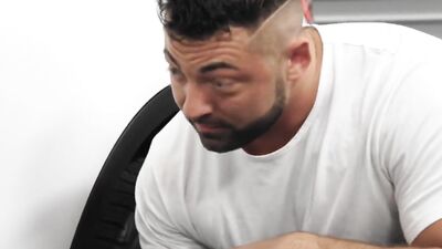 Bloke gets fucked inside the garage by his step-uncle