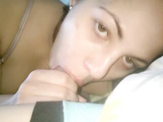 Perfect Oral job-sex from Teacher of magic & cum in mouth