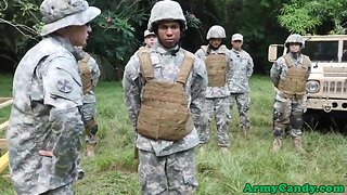 Uniformed Ebony Troops: Outdoor Reality Show of Anal, BJ, Rimjob, Masturbation & Cumshot!