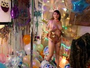 Looner Balloon Party! PT.1 100+Balloons B2p,Hump,Suck, Fucked&Pussy Stuffed Balloon/Inflatabe fetish