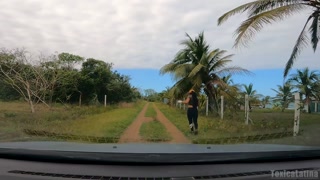 THE FITNESS COACH WANTS MY COCK WHILE SHE RUNS