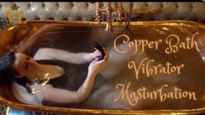 VIVIENNE L'AMOUR - COPPER BATH VIBRATOR MASTURBATION