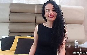 Amateur Latina mature masturbates on webcam